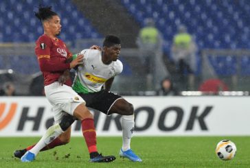 ROMA BEFFATA IN EUROPA LEAGUE, IL MOENCHENGLADBACH FA 1-1 AL 95'