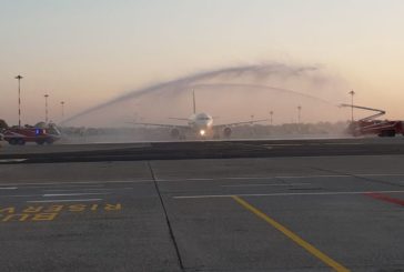 LINATE, ATTERRATO IL PRIMO AEREO DOPO IL RESTYLING DI TRE MESI