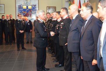 A Siena in visita il Generale dei Carabinieri Masciulli