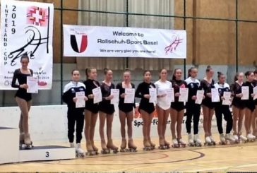 Le atlete Mens Sana Pattinaggio Artistico fra le protagoniste a Basilea