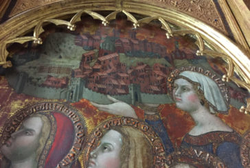 In restauro nella Cattedrale poliziana il trittico di Taddeo di Bartolo