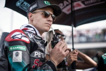 QUARTARARO DOMINA LE LIBERE A VALENCIA, DOPPIA CADUTA PER ROSSI