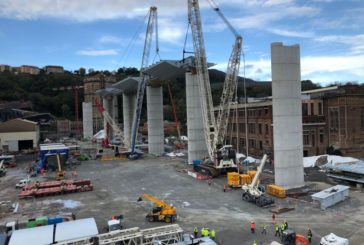 VARATO IL TERZO IMPALCATO DEL NUOVO PONTE DI GENOVA