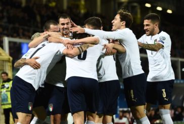 L'ITALIA GUADAGNA 2 POSIZIONI NEL RANKING FIFA, AZZURRI 13ESIMI