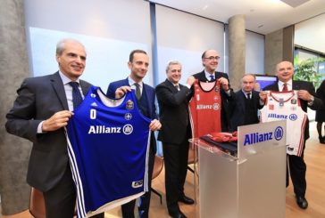 ALLIANZ 'TITLE AND MAIN SPONSOR' TRIESTE BASKET PER I PROSSIMI 3 ANNI