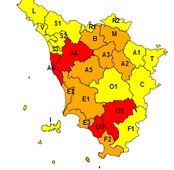 Allerta meteo: resta il codice rosso per alcune zone
