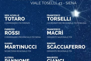 FdI inaugura la nuova sede del circolo Siena Centro