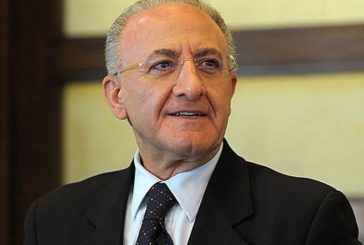 SANITÀ, DE LUCA "LA CAMPANIA E' FUORI DAL COMMISSARIAMENTO"