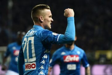 SERIE A. ZIELINSKI RISPONDE A LASAGNA, UDINESE-NAPOLI TERMINA 1-1