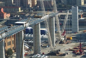 PONTE GENOVA, VARATO IL QUINTO IMPALCATO