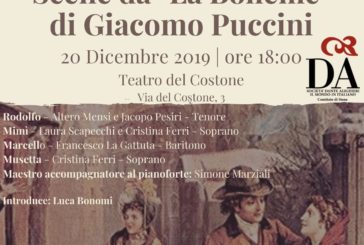 Al Teatro del Costone arrivano “Scene de La Bohème”