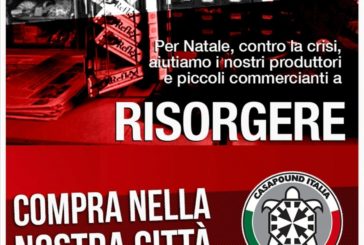 “A Natale compra nella nostra città’”: CasaPound sostiene i commercianti senesi