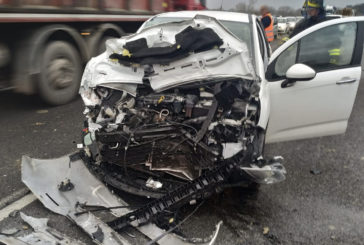 Incidente sulla statale 429 tra mezzo agricolo e auto