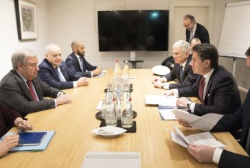 LIBIA, CONTE "ITALIA PRONTA PER LE OPERAZIONI DI PACE E MONITORAGGIO"