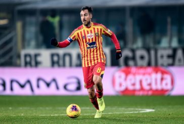 IL LECCE FERMA L'INTER, 1-1 AL VIA DEL MARE, PARI A BOLOGNA E BRESCIA