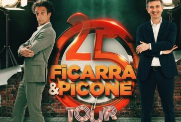 "ABBIAMO FATTO…25 ANNI", FICARRA E PICONE A LUGLIO ALL'ARENA DI VERONA