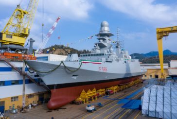 FINCANTIERI, VARATA LA DECIMA FREGATA MULTIRUOLO "EMILIO BIANCHI"