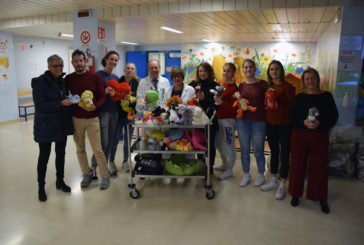 Consegnati in Pediatria i teddy bears del Costone