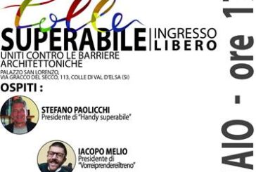 Per abbattere le barriere architettoniche arriva “Colle Superabile”