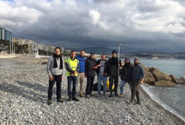 La spiaggia di Nizza protetta dalla Smart Pebble dell’UniSi