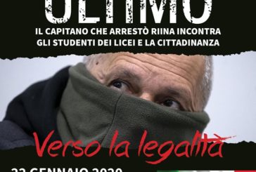 Il Capitano Ultimo incontra gli studenti dei Licei Poliziani e la cittadinanza