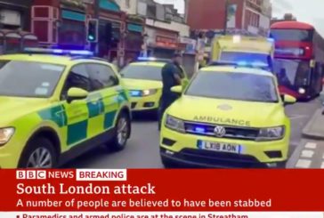 Accoltella passanti a Londra, ucciso dalla polizia