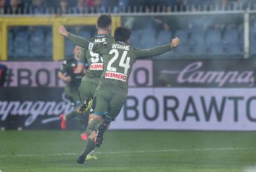 Il Napoli batte la Sampdoria 4-2 a Marassi