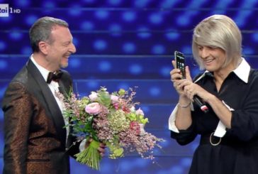 Sanremo, per la seconda serata 9,7 milioni di spettatori e 53,3% share