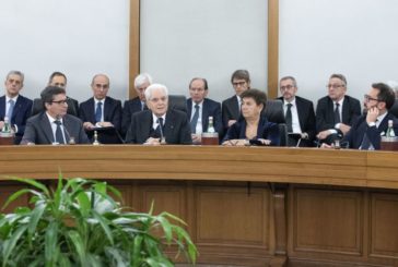Mattarella "Serve coraggio nella ricerca del dialogo"