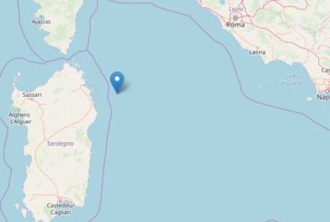 Scossa di terremoto di magnitudo 3.5 al largo di Olbia