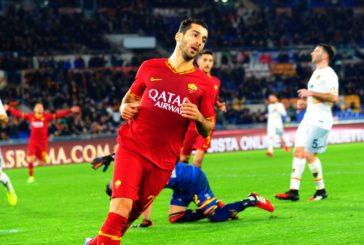 La Roma cala il poker e batte il Lecce all'Olimpico
