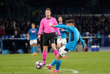 Griezmann risponde a Mertens, Napoli-Barcellona finisce 1-1