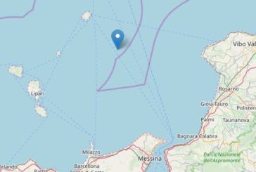 Terremoto di magnitudo 3.7 al largo delle Isole Eolie