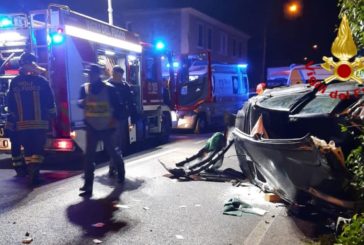 Incidente tra due auto alla Coroncina