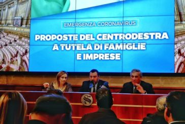 Coronavirus, dal centrodestra proposte per 30 miliardi"