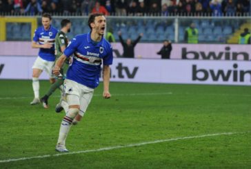 Anche il sampdoriano Gabbiadini positivo, secondo in A dopo Rugani