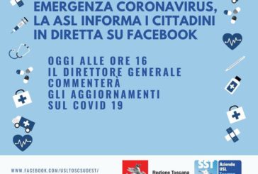 Covid-19: alle 16 diretta su Facebook del dg D’Urso