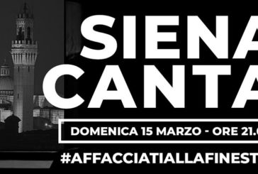 Tutti affacciati alle finestre alle 21: Siena canta!
