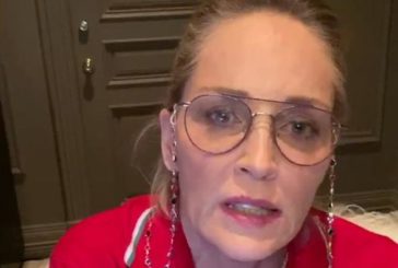 Coronavirus,Sharon Stone alla Croce Rossa Italiana"Andate avanti angeli"
