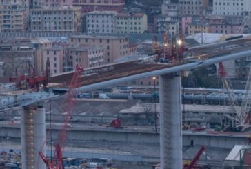 Doppio varo, Ponte Genova raggiunge lunghezza di oltre 900 metri