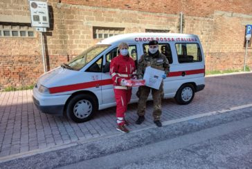 Il corpo militare volontario della Croce Rossa contro il covid-19