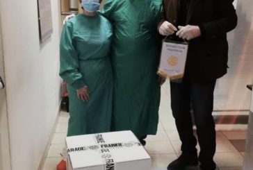 Il Rotary dona 190 mascherine all’ospedale di Campostaggia