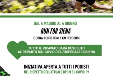 “Run for Siena, Corri con il cuore”: l’iniziativa della Mens Sana Runners