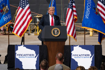 Fincantieri, Trump visita Marinette Marine in Wisconsin