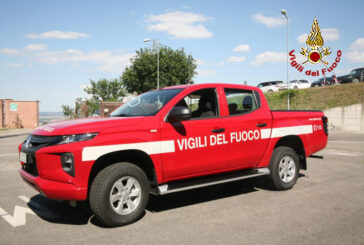 Consegnato il mezzo donato ai Vigili del fuoco di Montalcino