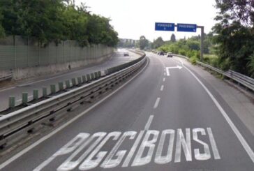 Autopalio: investe un capriolo, macchina distrutta