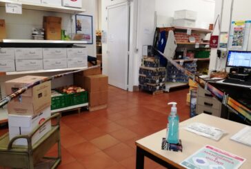 Spazi organizzati e segnalati, l’Emporio della Solidarietà apre in sicurezza