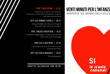 Venti minuti per l’infanzia: interviste sul mondo della scuola