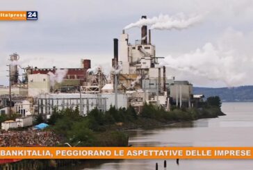 Bankitalia, peggiorano le aspettative delle imprese