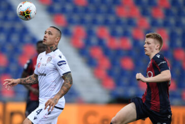 Bologna-Cagliari 1-1, Simeone risponde a Barrow